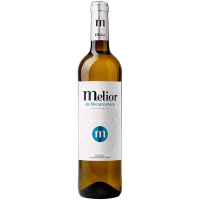 Вино Белое Сухое Matarromera Melior Sauvignon Blanc Rueda 2022 0,75 л фото