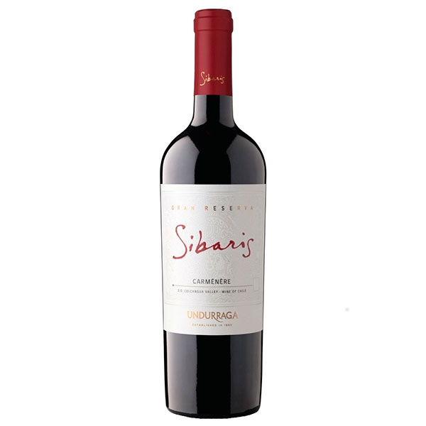 Вино Красное Сухое Undurraga Gran Reserva Sibaris Carmenere Valle de Colchagua 2020 0,75 л фото
