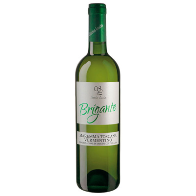 Вино Белое Сухое Santa Lucia Brigante Vermentino Maremma Toscana 2019 0,75 л фото