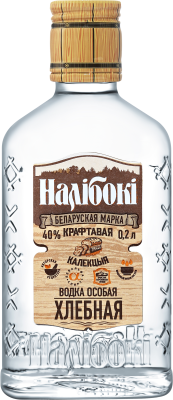 Водка Налибоки Хлебная 40% 0,2 л фото