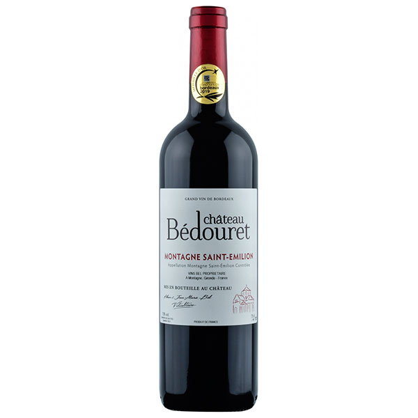 Вино Красное Сухое Chateau Bedouret Montagne Saint-Emilion 2018 0,75 л фото
