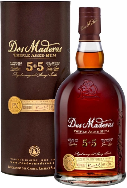 Ром Dos Maderas 5+5 in tube 0,7 л фото