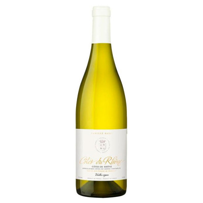 Вино Белое Сухое Sadel Cotes du Rhone Blanc 2019 0,75 л фото