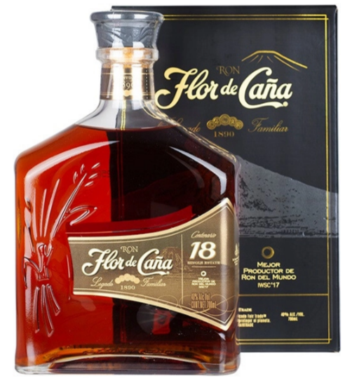 Ром Flor de Cana Centenario 18 Years Old in gift box 0,7 л фото