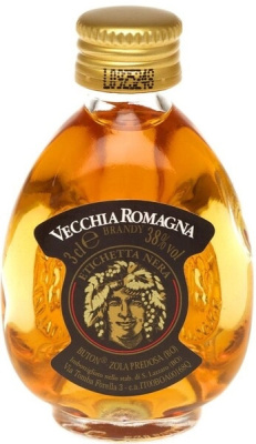 Бренди Vecchia Romagna Etichetta Nera 0,03 л фото