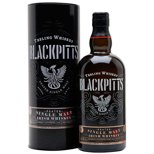 Виски Teeling Blackpitts Peated Single Malt in tube 0,7 л фото