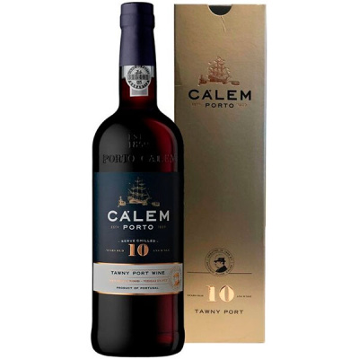 Портвейн Calem Tawny 10 Years Old in gift box 0,75 л фото