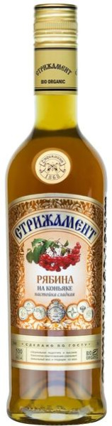 Настойка Strizament Ryabina na Konyake 0,5 л фото