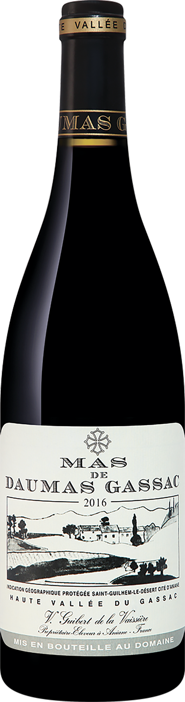 Вино Красное Сухое Mas de Daumas Gassac Saint-Guilhem-le-Desert 2016 0,75 л фото
