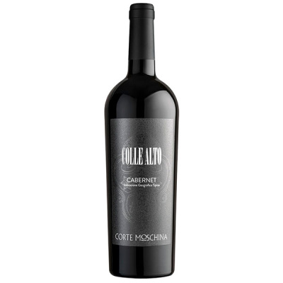 Вино Красное Полусухое Corte Moschina Colle Alto Cabernet Veneto 2018 0,75 л фото