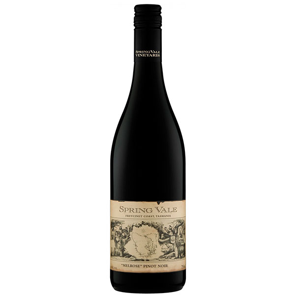 Вино Красное Сухое Spring Vale Melrose Pinot Noir Tasmania 2020 0,75 л фото