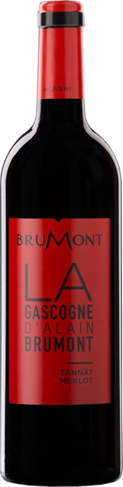 Вино Красное Сухое La Gascogne d'Alain Brumont Merlot Tannat 2018 0,75 л фото