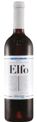 Вино Красное Сухое Apollonio Elfo Negroamaro Salento 2023 0,75 л фото