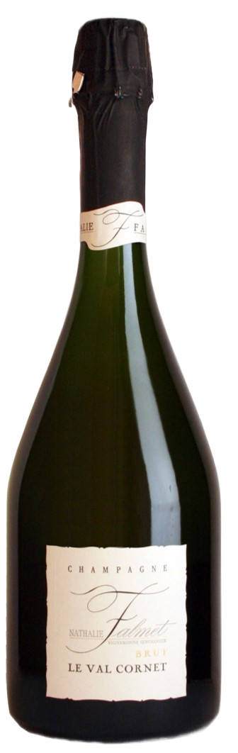 Вино игристое Nathalie Falmet Le Val Cornet Brut Champagne 0,75 л фото