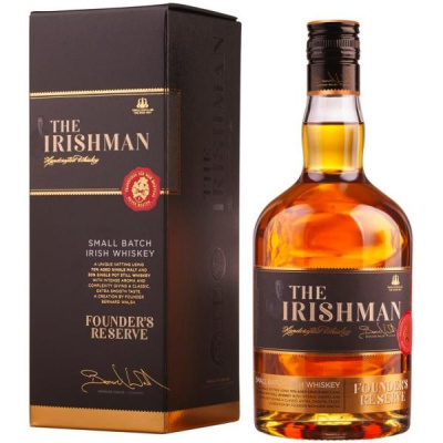 Виски The Irishman Founder's Reserve in gift box 0,70 л фото