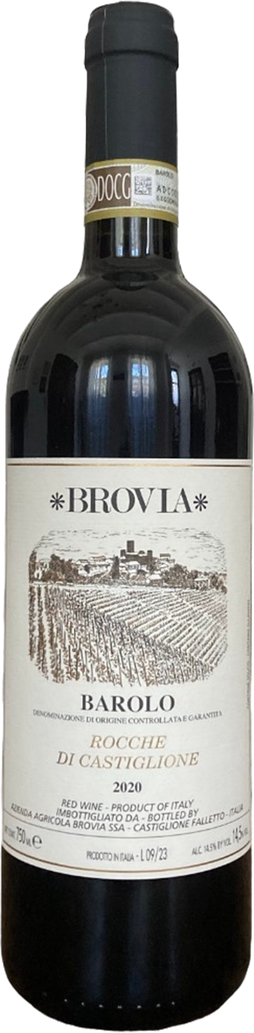 Вино Красное Сухое Brovia Rocche di Castiglione Barolo 2020 0,75 л фото