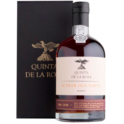 Портвейн Quinta de la Rosa 30 Years Old Tawny in gift box 0,50 л фото