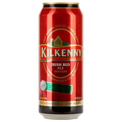 Пиво Тёмное Kilkenny Draught with nitrogen capsule in can 0,44 л фото