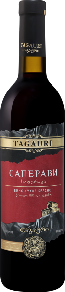 Вино Красное Сухое Tagauri Saperavi 0,75 л фото