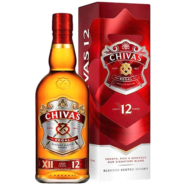Виски Chivas Regal 12 years old in gift box 0,75 л фото