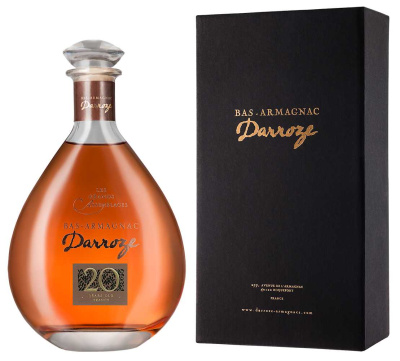 Арманьяк Darroze Les Grands Assemblages 20 ans d'age Bas-Armagnac decanter in gift box 2000 0,7 л фото