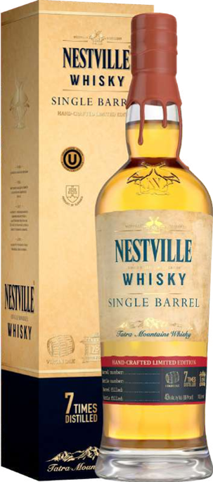Виски Nestville Single Barrel in gift box 0,7 л фото