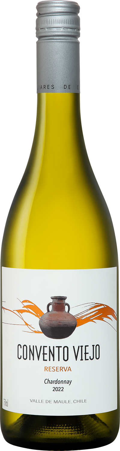 Вино Белое Сухое Maule J Bouchon Convento Viejo Chardonnay Reserva 2023 0,75 л фото