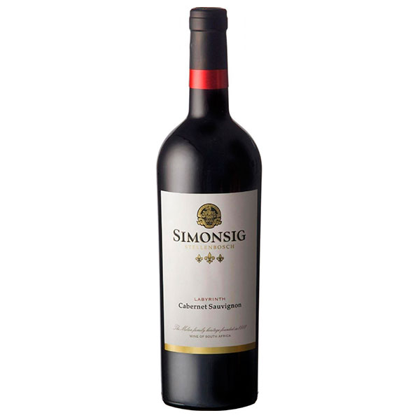 Вино Красное Сухое Simonsig Labyrinth Cabernet Sauvignon Stellenbosch 2020 0,75 л фото