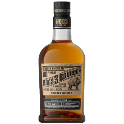 Виски Hogs 3 Bourbon 0,7 л фото