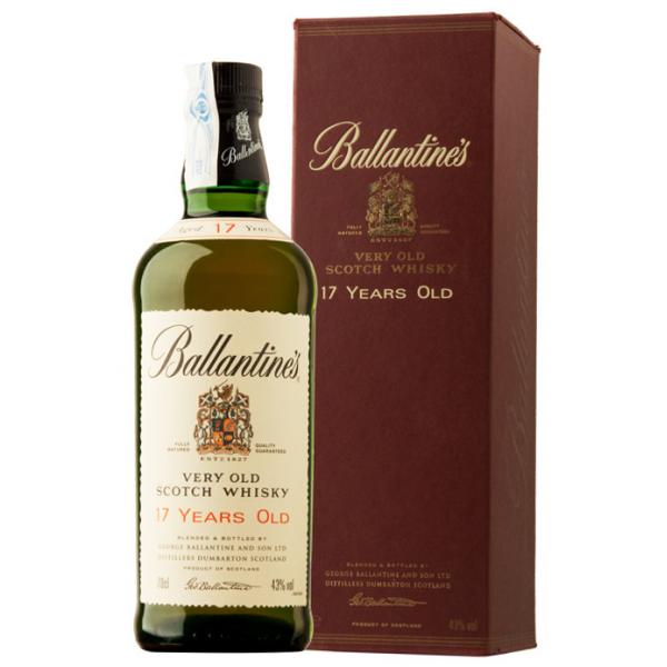 Виски Ballantine's 17 Years Old in gift box 0,70 л фото