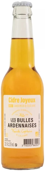 Сидр Les Bulles Ardennaises Joyeux 0,33 л фото