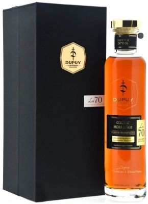Коньяк Dupuy Lot 70 Hors d’Age Petite Champagne in gift box 0,7 л фото