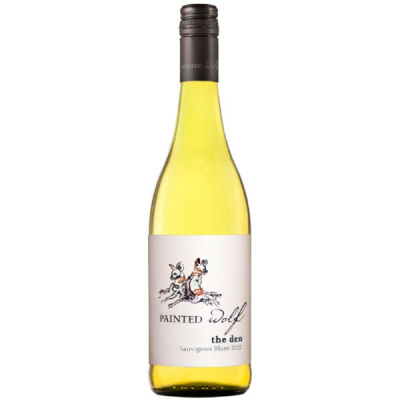 Вино Белое Сухое Painted Wolf The Den Sauvignon Blanc 2022 0,75 л фото