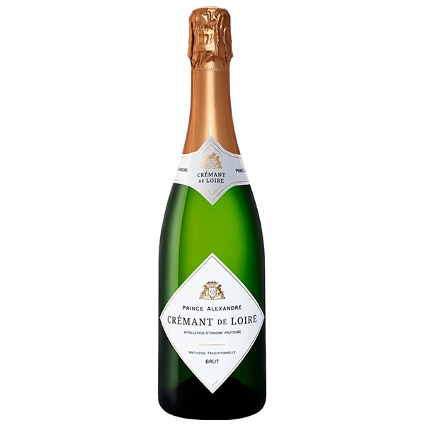 Вино игристое Белое Брют Prince Alexandre Cremant de Loire Brut in gift box 0,75 л фото