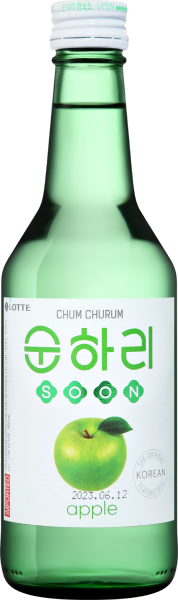 Соджу Соджу Чум Чурум Сунхари Яблоко 12% 0,36 л фото