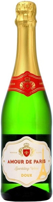 Вино игристое Белое Полусладкое Amour de Paris Doux 0,75 л фото