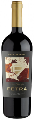 Вино Красное Сухое Petra Gran Reserva Cabernet Sauvignon Valle de Colchagua 2022 0,75 л фото