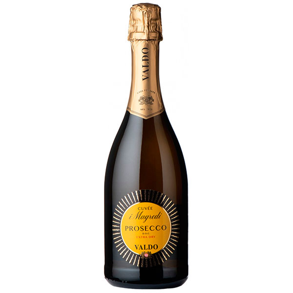 Вино игристое Белое Сухое Valdo Cuvee i Magredi Prosecco Extra Dry 0,75 л фото