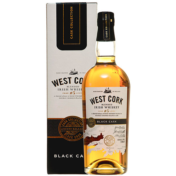 Виски West Cork Black Cask in gift box 0,70 л фото