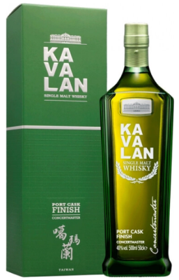 Виски Kavalan Concertmaster Port Cask Finish Single Malt in gift box 0,5 л фото