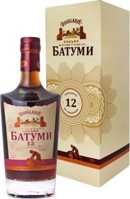 Бренди Дугладзе Батуми 12 yo in gift box 0,5 л фото