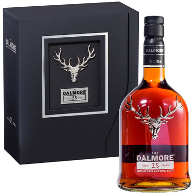 Виски Dalmore 25 Years Old Single Malt Highland in gift box 0,70 л фото