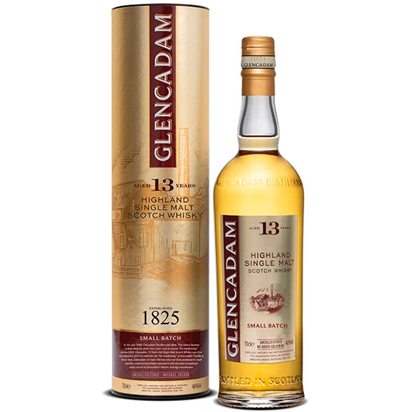 Виски Glencadam 13 Years Old Single Malt Highland in tube 0,70 л фото
