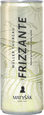 Вино игристое Белое Брют Matysak Muller-Thurgau Frizzante 2023 0,25 л фото