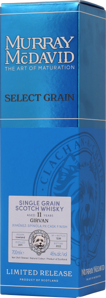 Виски Murray Mcdavid Select Grain Girvan 11 Years Old in gift box 0,7 л фото