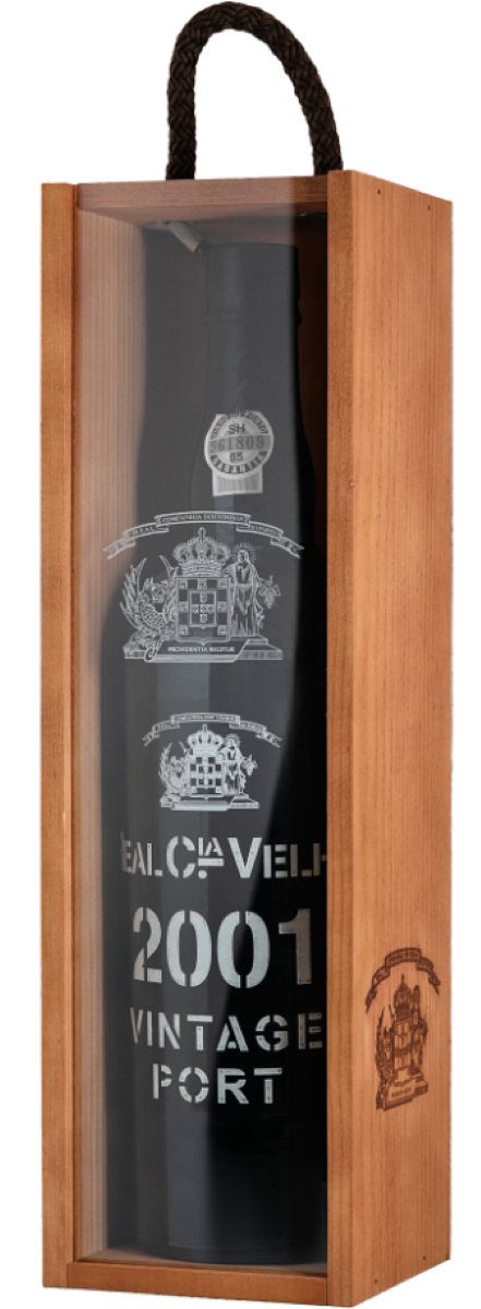 Портвейн Красное Real Companhia Velha Vintage in wooden box 2012 0,75 л фото