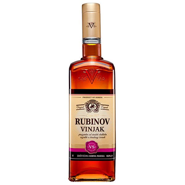 Бренди Rubinov Vinjak VS 0,50 л фото