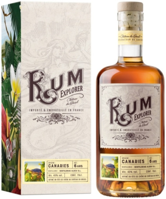 Ром Explorer Canaries 6 Ans in gift box 0,7 л фото