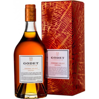 Коньяк Godet Original VSOP in gift box 0,7 л фото