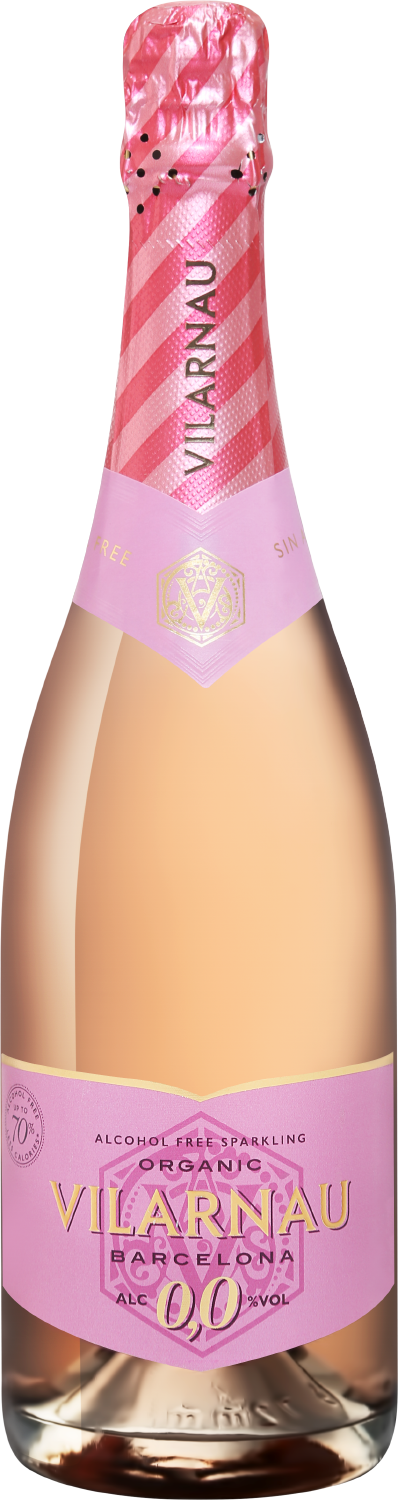 Вино Розовое Полусухое Vilarnau Organic Rose 0,0 0,75 л фото